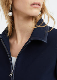 Zip-up jacket with pockets - Navy