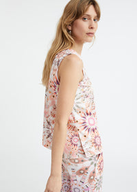 Haut imprime psychedelic - Multicolor