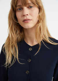 Tunique polyester - Marine