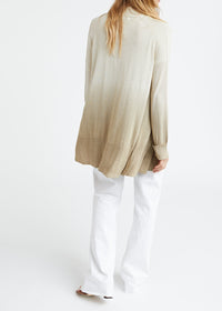 Cardigan tie and dye - Beige