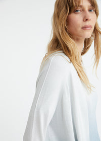 Cardigan tie and dye - Argent Mat