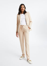 Pantalon toile fluide - Marine