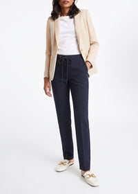 Pantalon à cordon de serrage - Marine