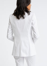 Veste coton avec essusson - Blanc Optique