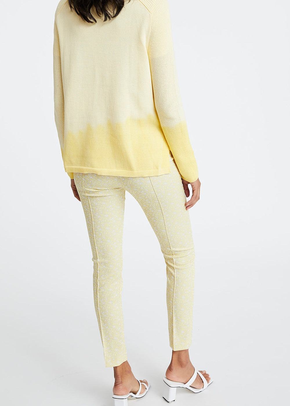 Tie-dye jumper - Light Yellow