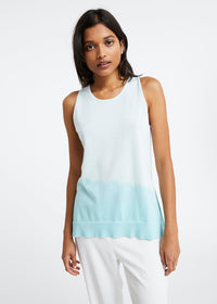 Top tie and dye - Turquoise Pale