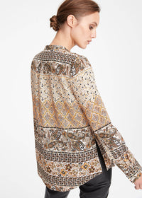 Chemise a volants - Kaki