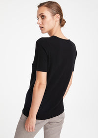 Pull mc intarsia - Noir