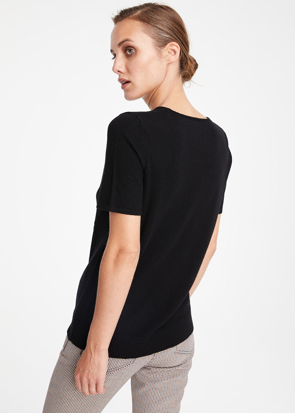 Pull mc intarsia - Noir