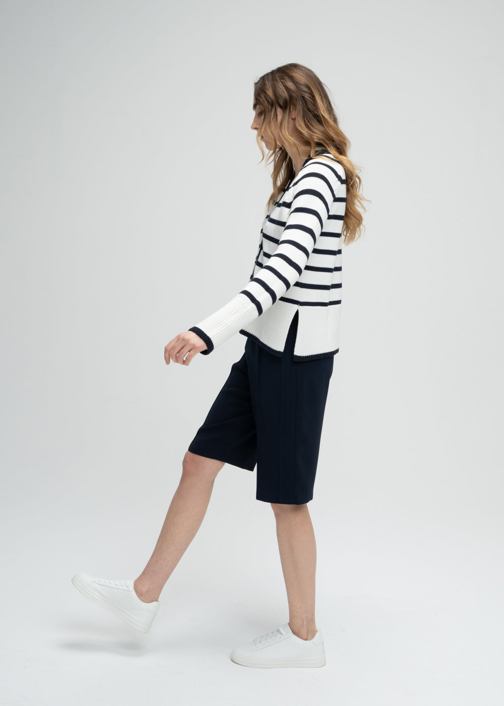 Gilet cardigan - Marine