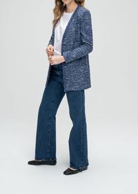 Long jacket with pockets - Navy