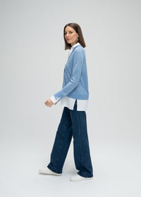 Gilet - Bleu Denim