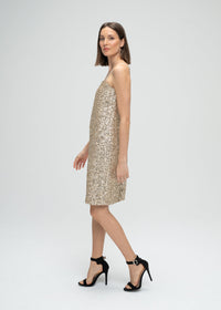 Robe sans manche - Or Mat