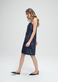 Robe sans manche - Marine