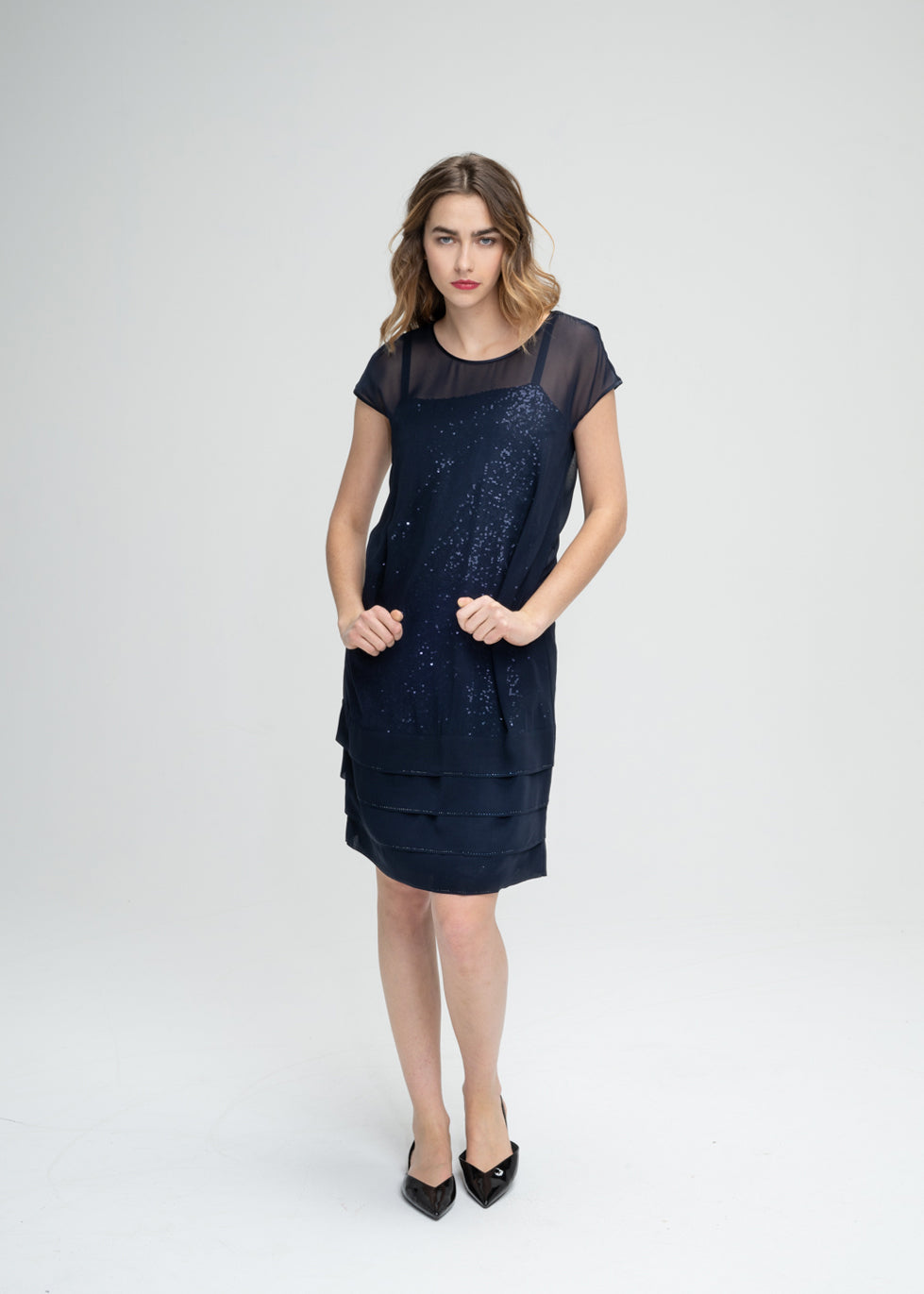 Robe sans manche - Marine