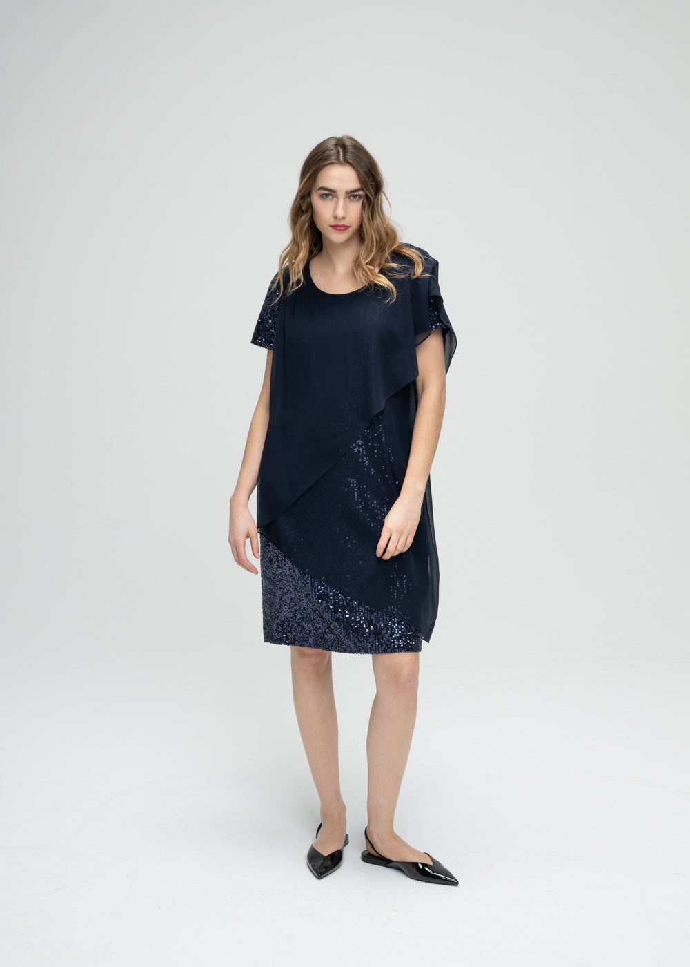Robe sans manche - Marine