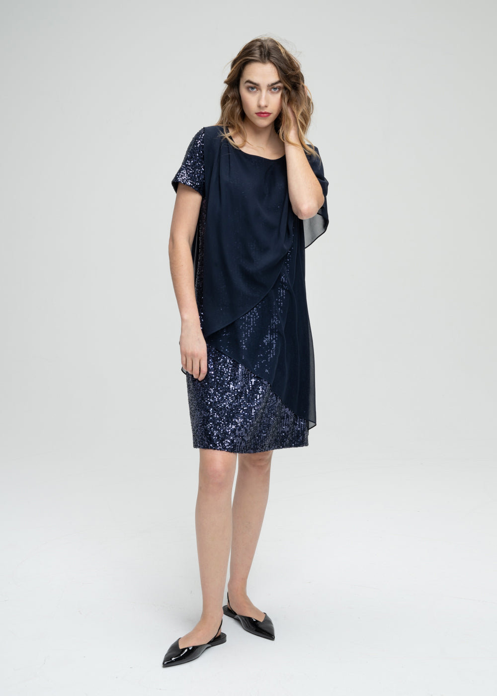 Robe sans manche - Marine
