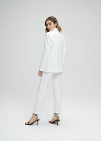 Pantalon droit fin pied - Blanc Cassé