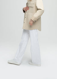 Veste à détail contrastant - Beige