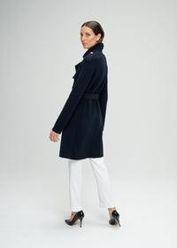 Manteau facon trench - Marine