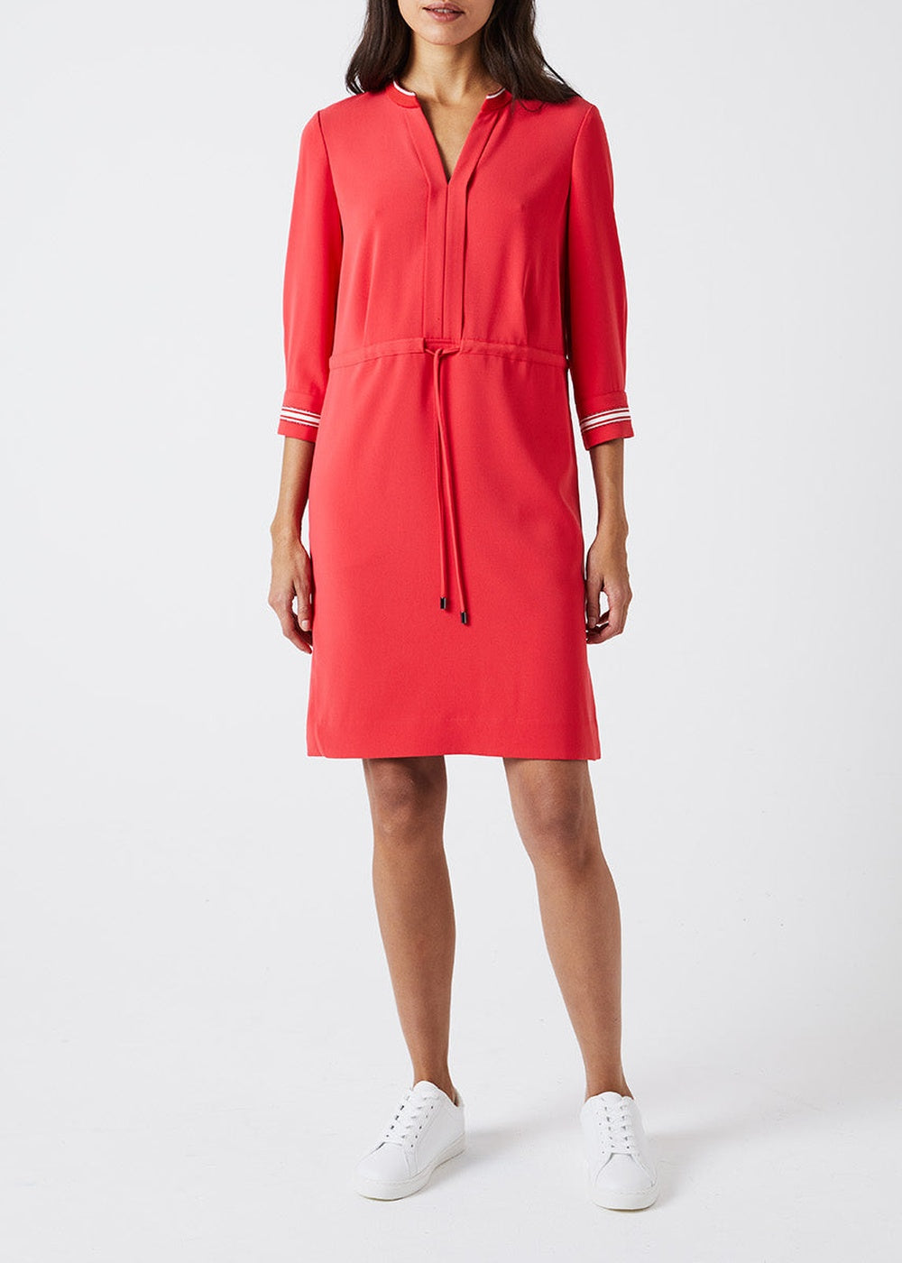 Robe à manches longues - Corail