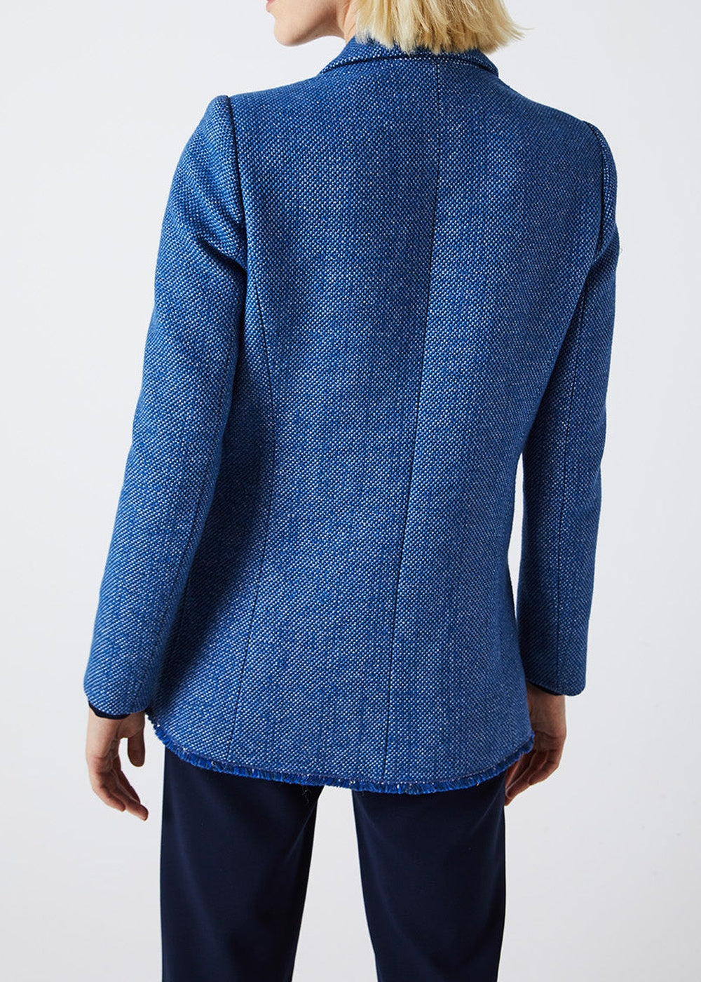 Long fitted jacket - Blue