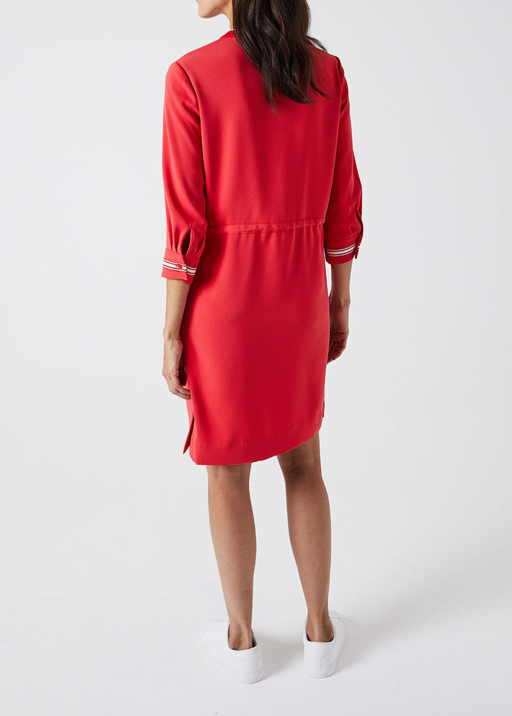 Robe à manches longues - Corail