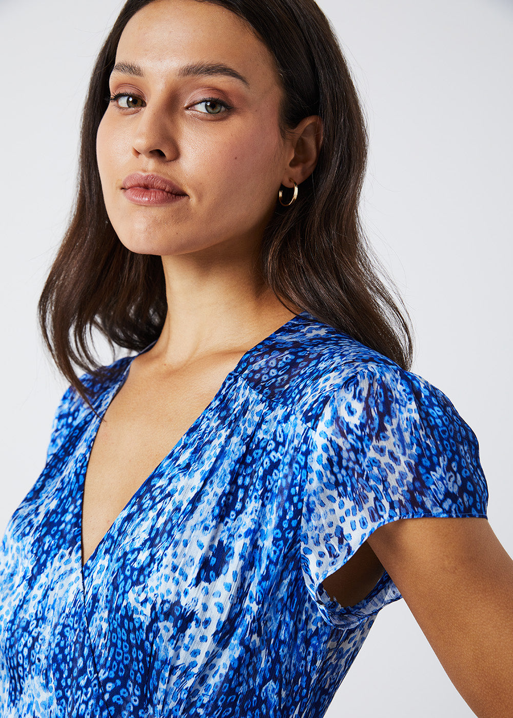 Robe portefeuille - Marine