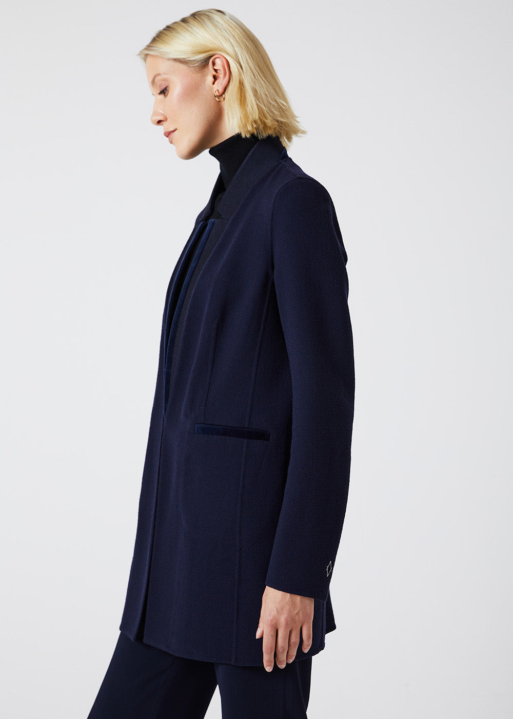Manteau - Marine