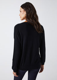 Pull v - Noir