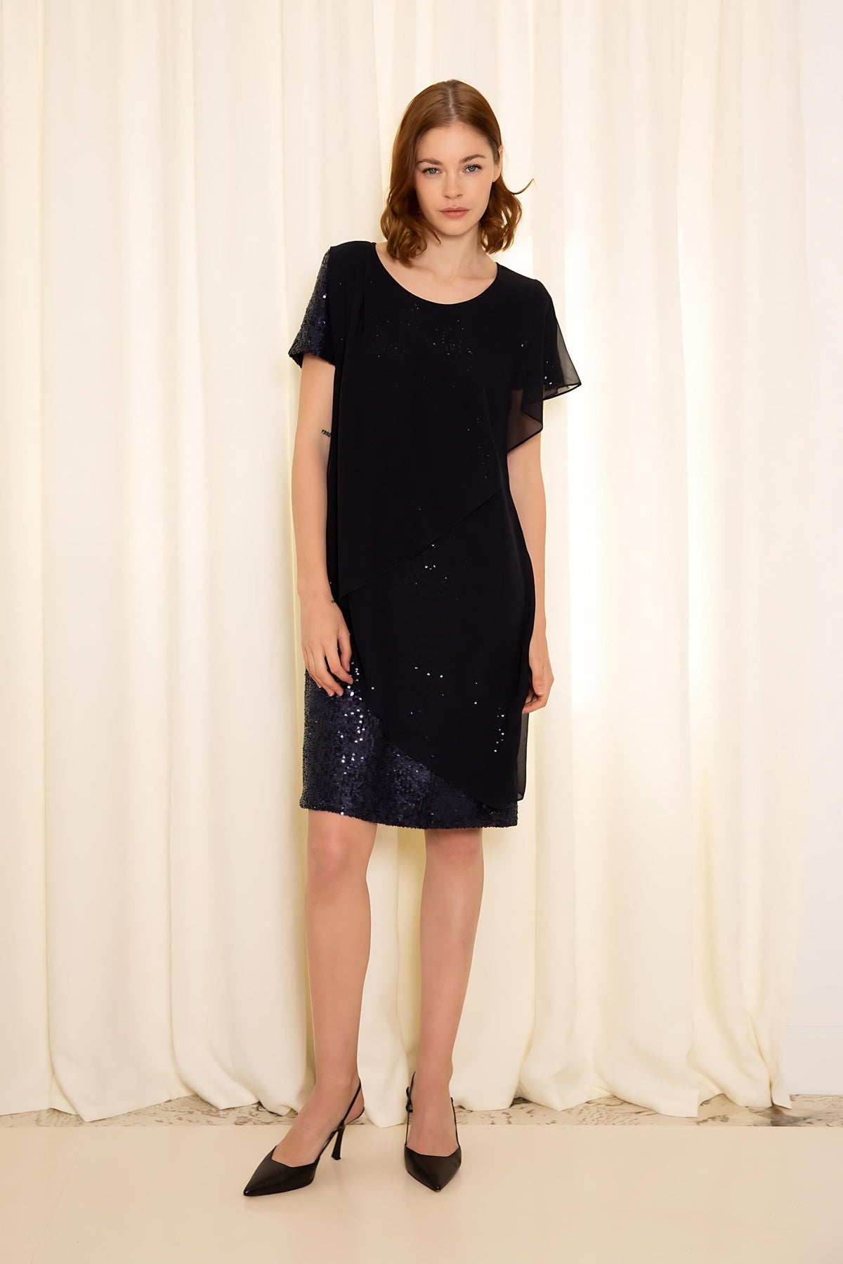 Robe sans manche - Marine