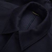 Blouson à manches en laine - Bleu & Noir