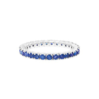 BAGUE RAINBOW OR BLANC