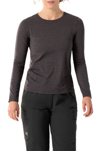 T-shirt à manches longues Taema - Black Heather