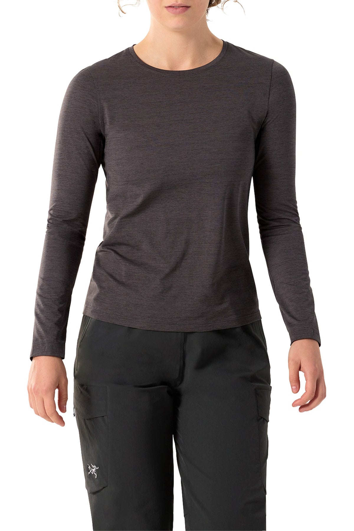 T-shirt à manches longues Taema - Black Heather