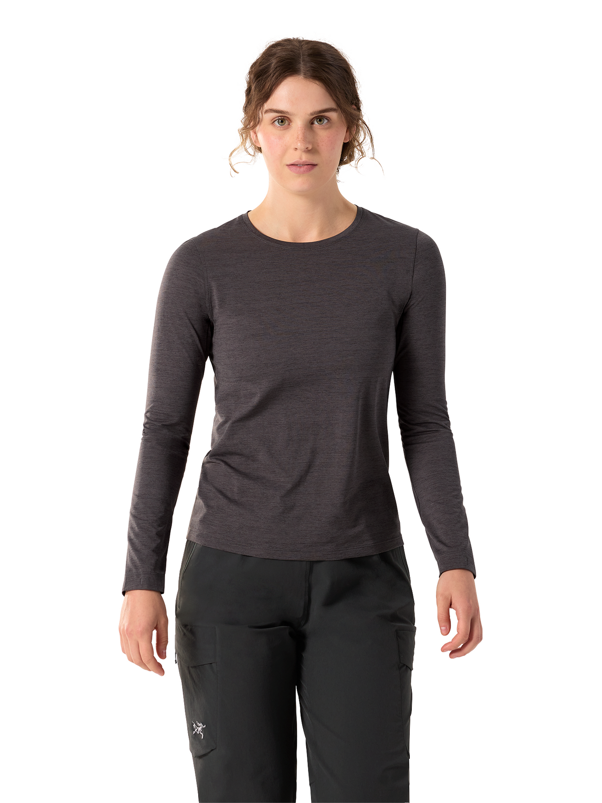 RECO 48 € / T-shirt à manches longues Taema - Black Heather