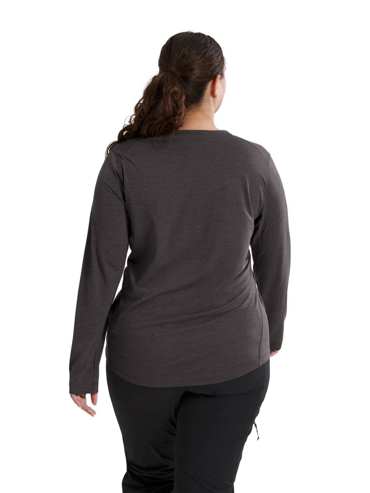 RECO 48 € / T-shirt à manches longues Taema - Black Heather