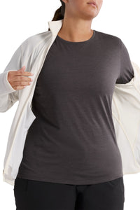 T-shirt à manches longues Taema - Black Heather