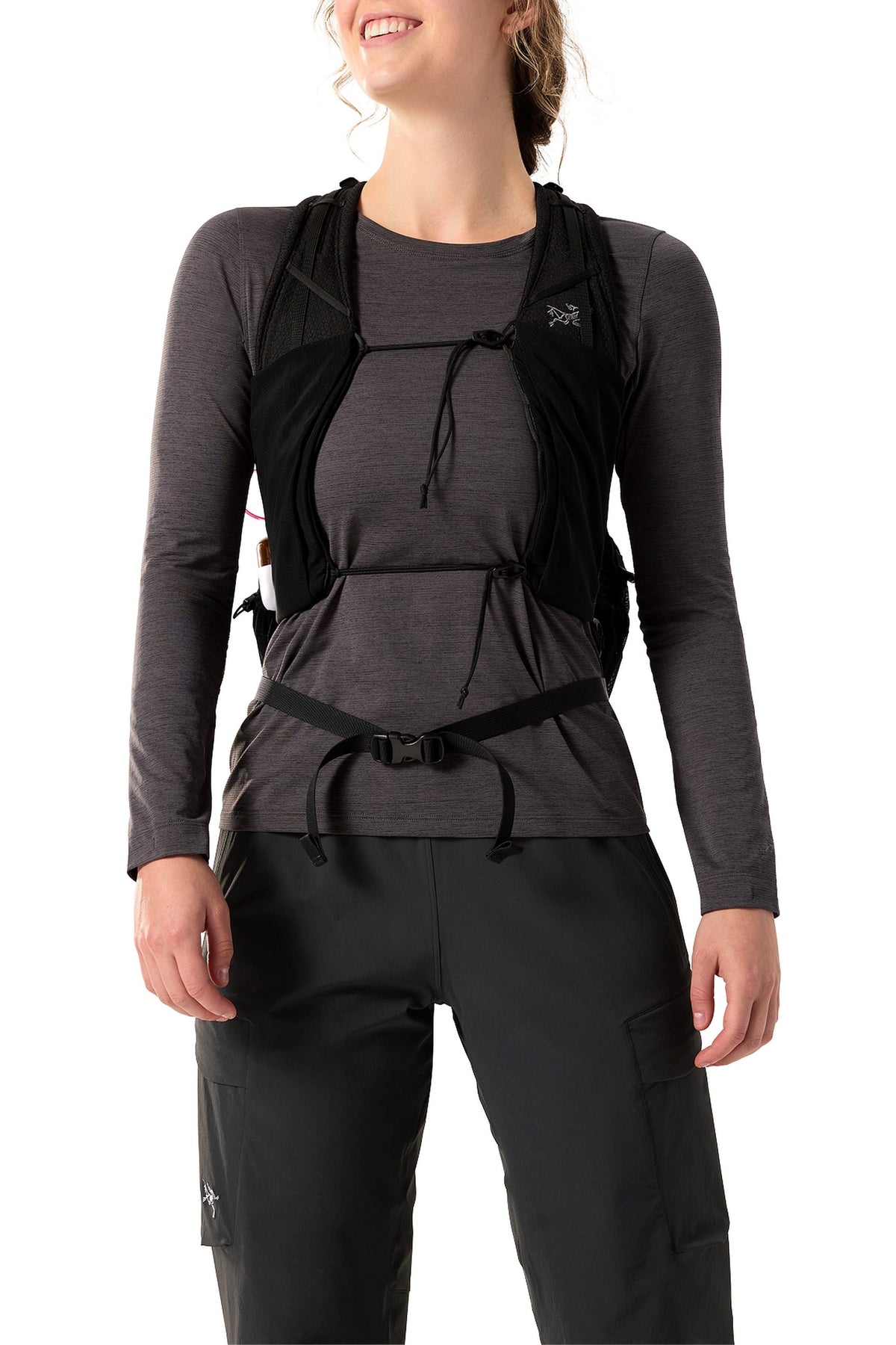 T-shirt à manches longues Taema - Black Heather