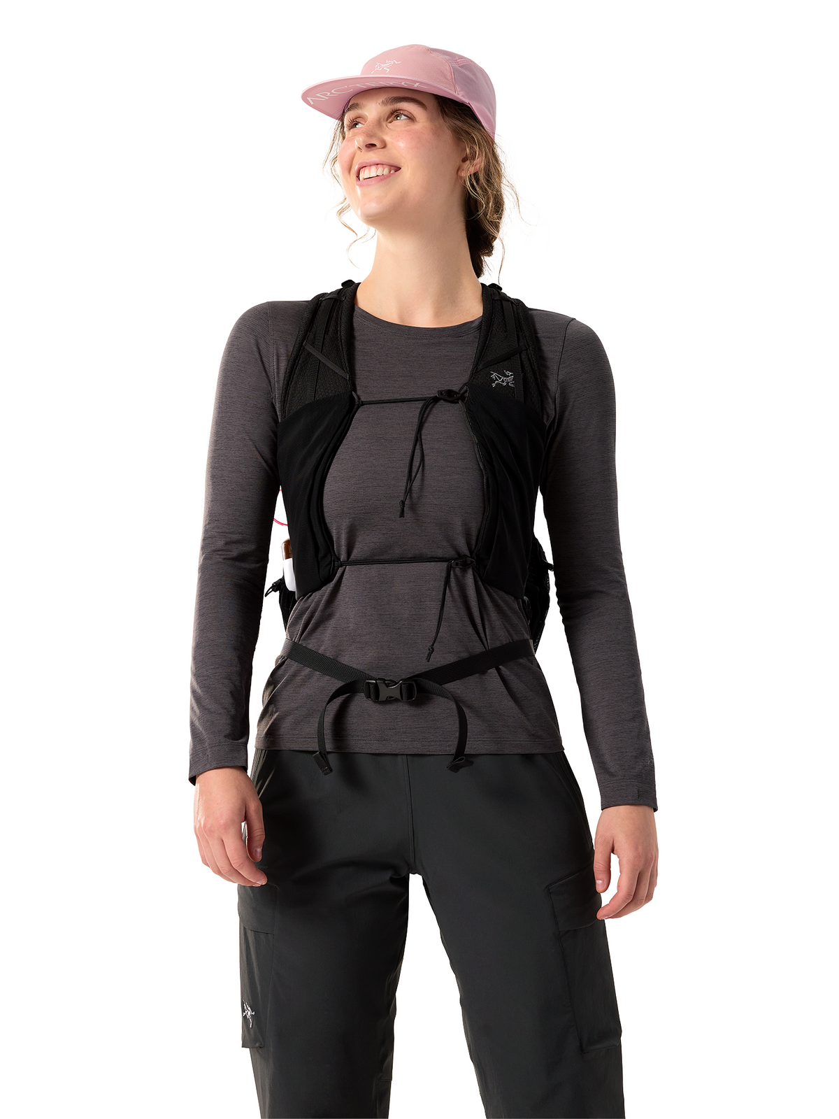 RECO 48 € / T-shirt à manches longues Taema - Black Heather