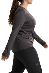 T-shirt à manches longues Taema - Black Heather