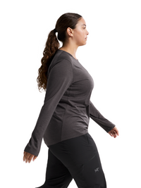 RECO 48 € / T-shirt à manches longues Taema - Black Heather