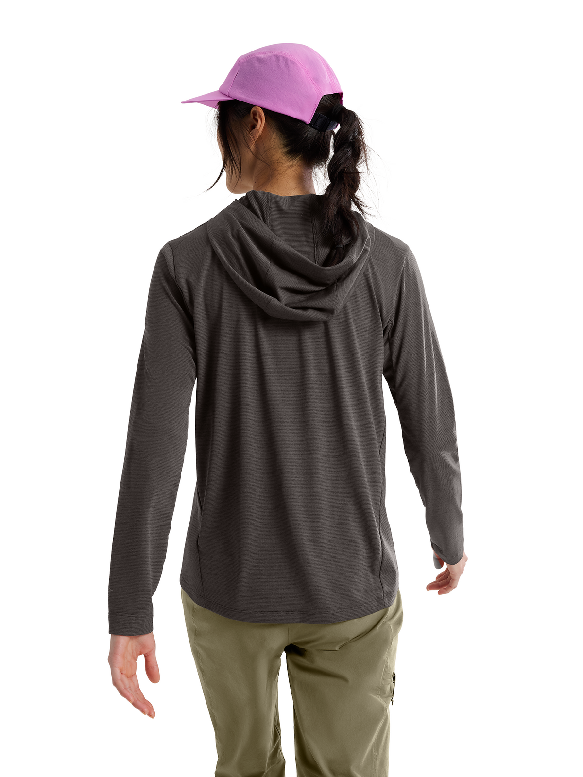 Sweat à capuche Taema - Black Heather