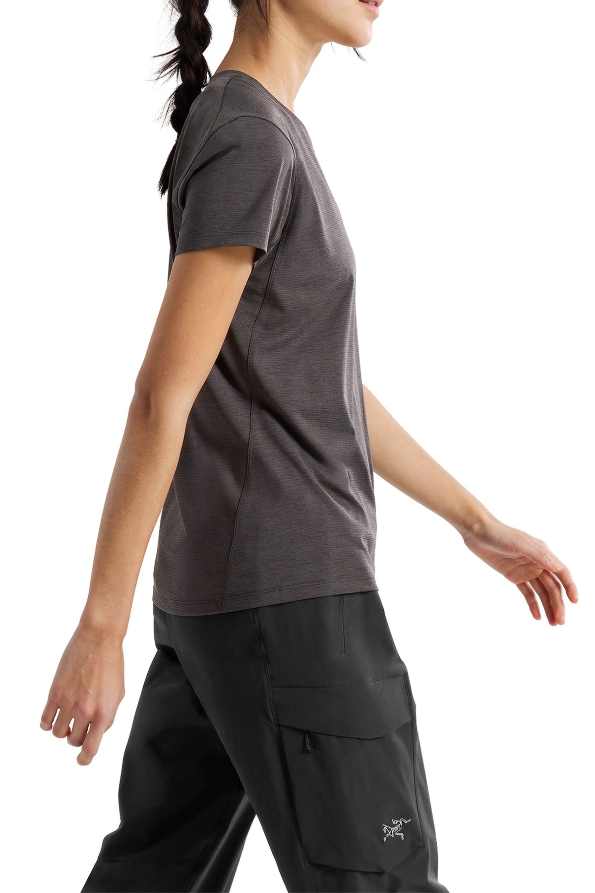 T-shirt à manches courtes Taema - Black Heather