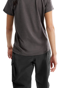 T-shirt à manches courtes Taema - Black Heather