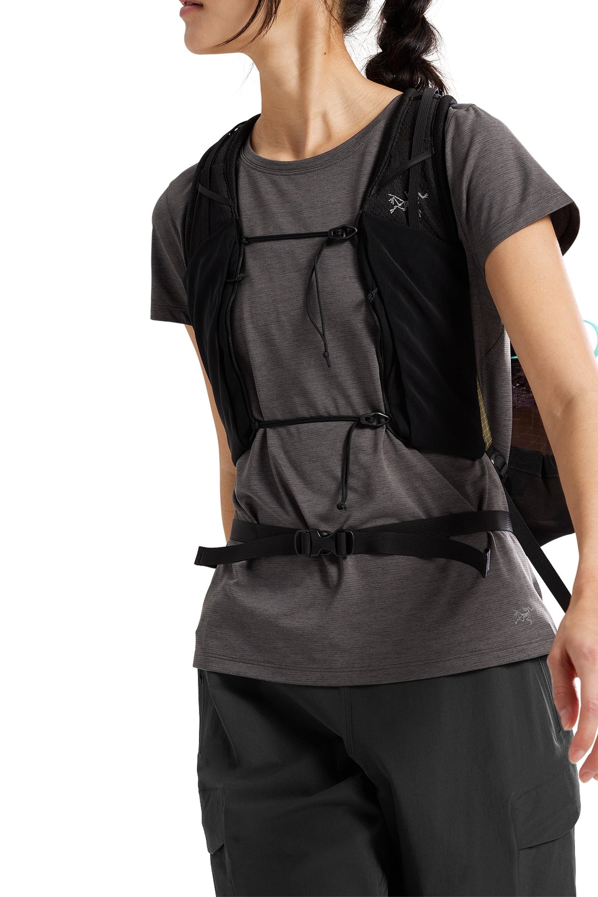 T-shirt à manches courtes Taema - Black Heather