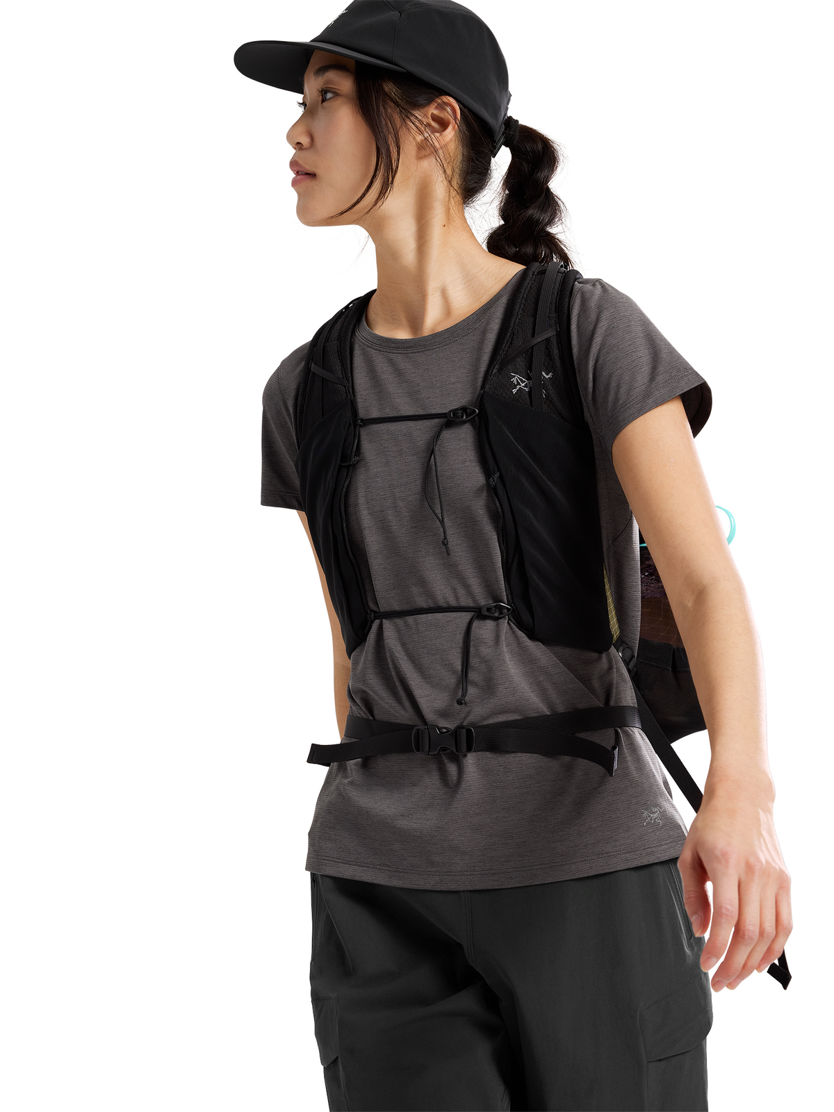 RECO 42 € / T-shirt à manches courtes Taema - Black Heather