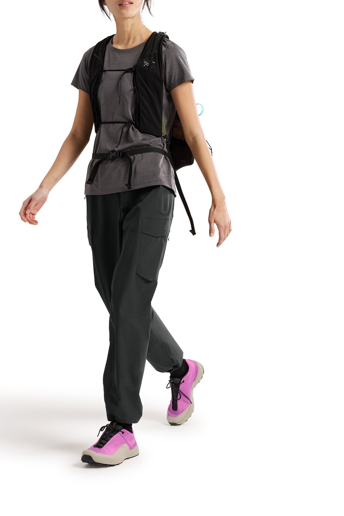 T-shirt à manches courtes Taema - Black Heather