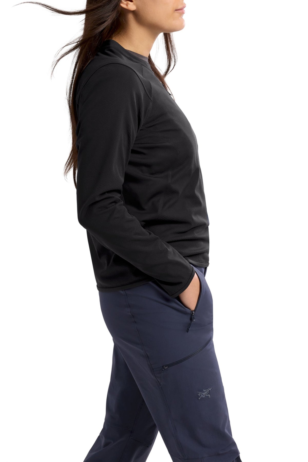 Pull Delta en polaire - Black