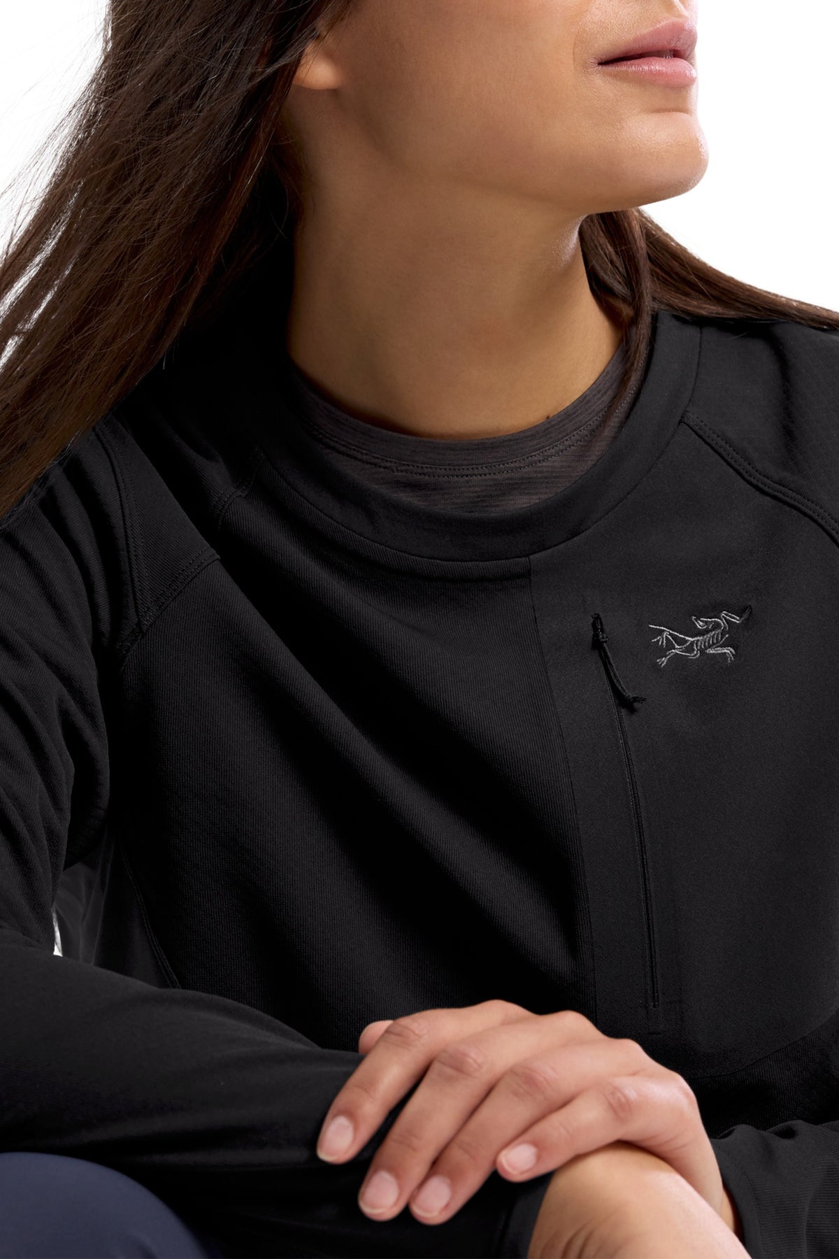 Pull Delta en polaire - Black